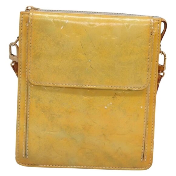 LOUIS VUITTON Monogram Vernis Motto Accessory Pouch Gris M91030 LV Auth 131944 - Picture 10 of 15